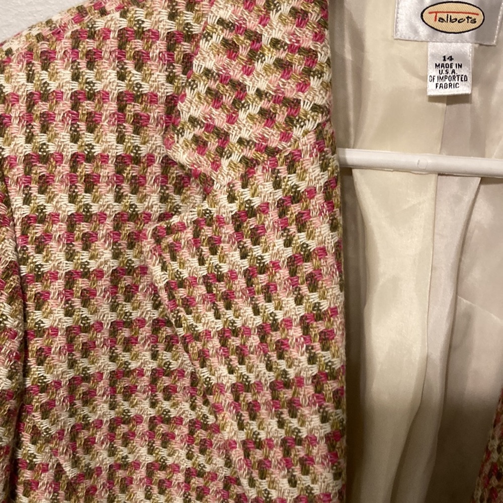 Talbots Vintage Partial Wool Jacket - image 8